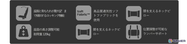 Arozziより究極のファブリック素材・Supersoftを使用したゲーミングチェア「Arozzi Vernazza Supersoft」などが6月27日に発売！の画像4