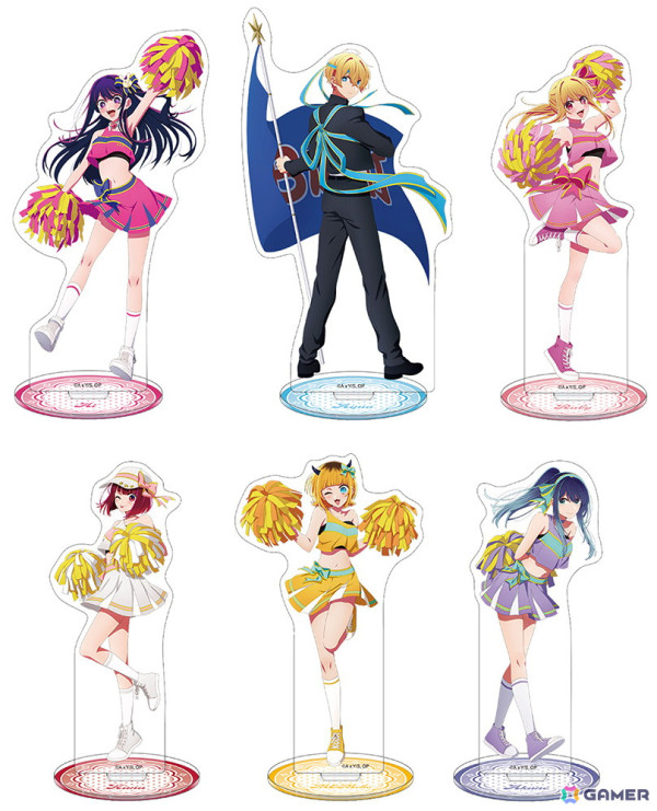 「【推しの子】 第2期応援フェア in アニメイト」が8月17日より開始！応援服に身を包んだ描き下ろしイラストが登場の画像3