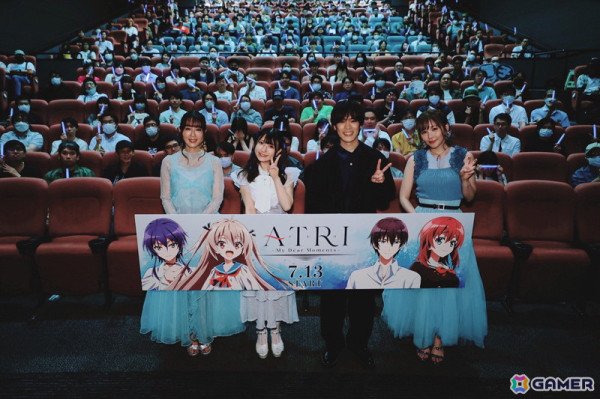 アニメ「ATRI -My Dear Moments-」第1話・第2話先行上映会＆舞台挨拶レポート！小野賢章さん、赤尾ひかるさん、髙橋ミナミさん、日笠陽子さん出演の画像7