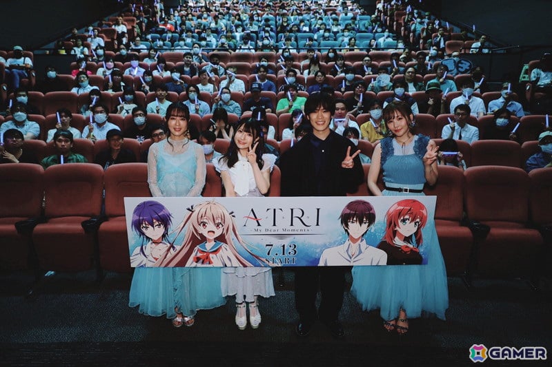 アニメ「ATRI -My Dear Moments-」第1話・第2話先行上映会＆舞台挨拶レポート！小野賢章さん、赤尾ひかるさん、髙橋ミナミさん、日笠陽子さん出演の画像