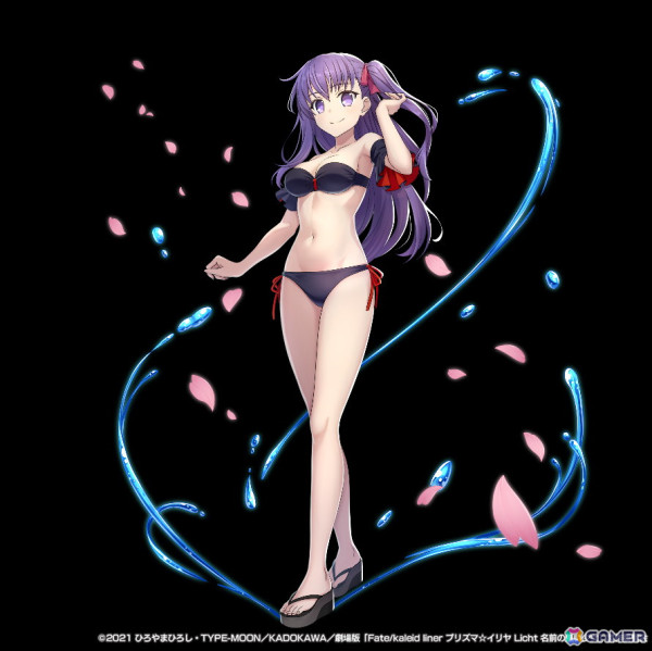 「グラサマ」イリヤと美遊らが水着姿で登場！アニメ「劇場版『Fate/kaleid liner プリズマ☆イリヤ Licht 名前の無い少女』」とのコラボ第2弾が6月28日より開催の画像17