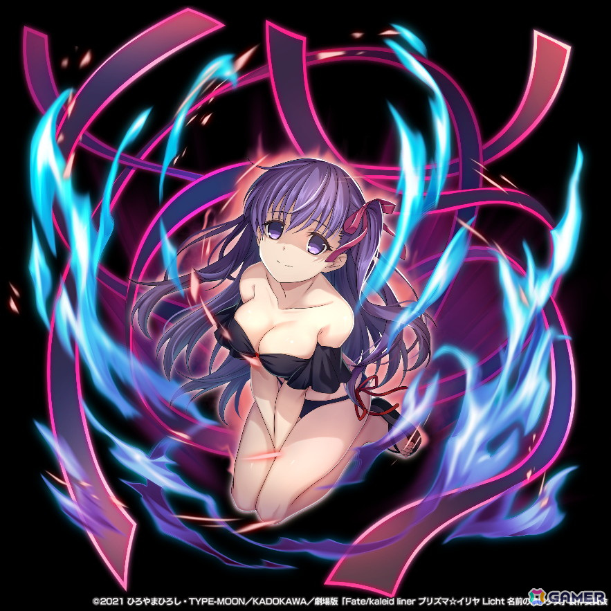 グラサマ」イリヤと美遊らが水着姿で登場！アニメ「劇場版『Fate