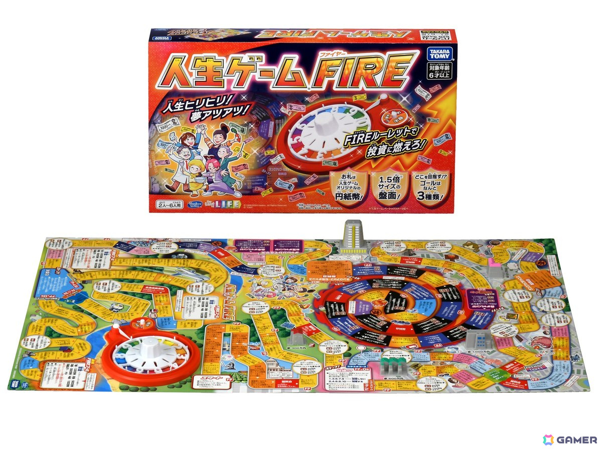 投資の成功・失敗を決めるFIREルーレットが明暗を分ける「人生ゲーム