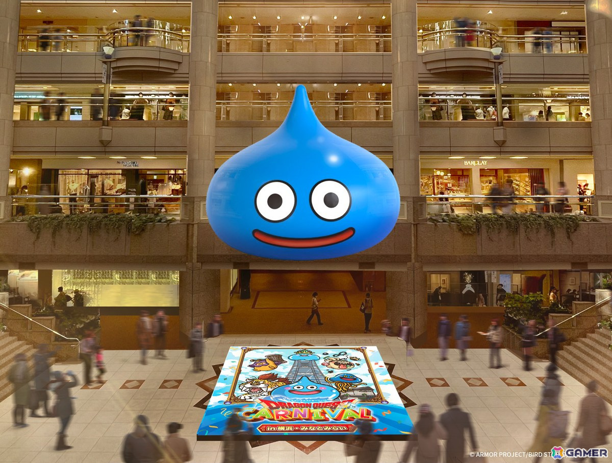 「ドラゴンクエストカーニバル in 横浜・みなとみらい」が7月20日より開催!巨大スライムや空間を彩るスライムシャワーなど見どころ満載の画像