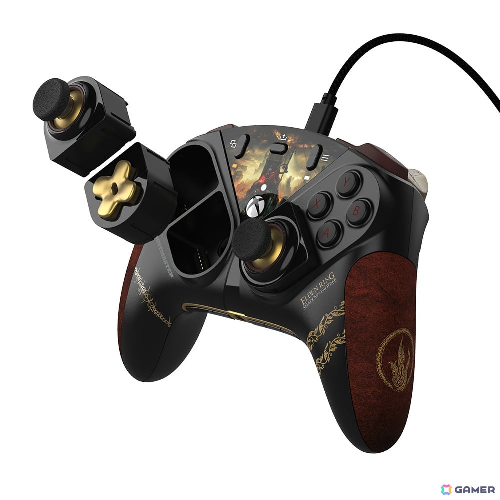 ELDEN RING SHADOW OF THE ERDTREE」デザインのThrustmaster製コントローラー「ESWAP X2 PRO  CONTROLLER」が登場！ | Gamer