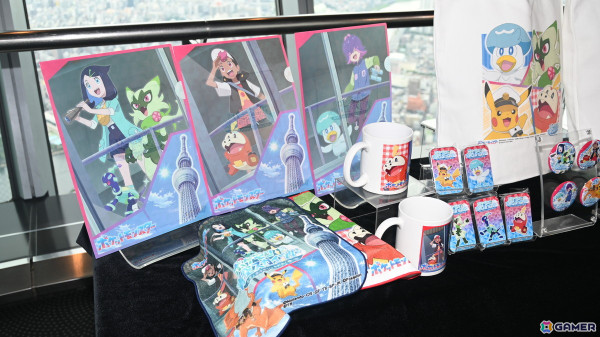 アニメ「ポケットモンスター」と東京スカイツリーのコラボイベントをレポート!東京の絶景を眼下にリコやロイたちの冒険を振り返ろうの画像