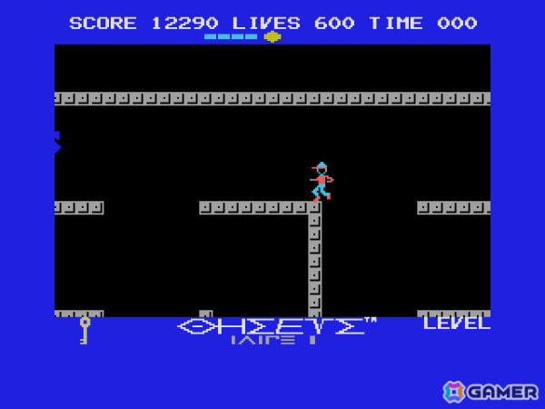 「テセウス（MSX版）」がプロジェクトEGGでリリース！滑らかなスクロールと浮遊感が特徴のアクションゲームの画像1
