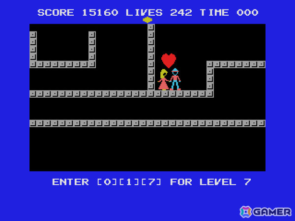 「テセウス（MSX版）」がプロジェクトEGGでリリース！滑らかなスクロールと浮遊感が特徴のアクションゲームの画像4