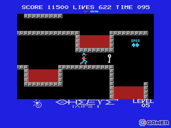 「テセウス（MSX版）」がプロジェクトEGGでリリース！滑らかなスクロールと浮遊感が特徴のアクションゲームの画像5