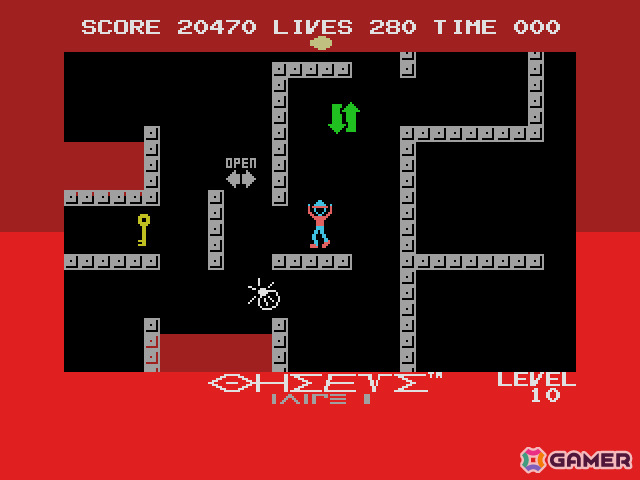 「テセウス（MSX版）」がプロジェクトEGGでリリース！滑らかなスクロールと浮遊感が特徴のアクションゲームの画像