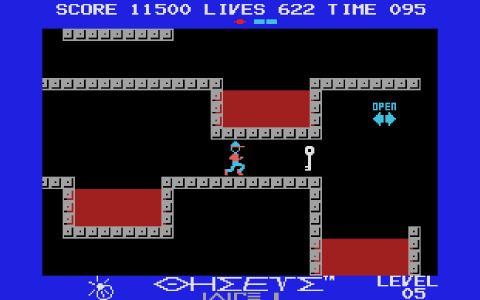「テセウス（MSX版）」がプロジェクトEGGでリリース！滑らかなスクロールと浮遊感が特徴のアクションゲーム