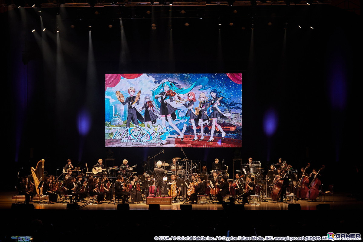 「プロセカ」のオーケストラライブコンサート「セカイシンフォニー2024」レポート!ビビバスの生歌唱によるパフォーマンスも届けられたの画像