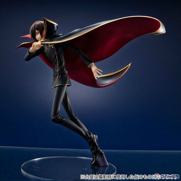 「コードギアス 反逆のルルーシュ」ルルーシュが木村貴宏氏による10周年イラストをもとに立体化！大きなマントを翻し颯爽と佇む姿に注目の画像5