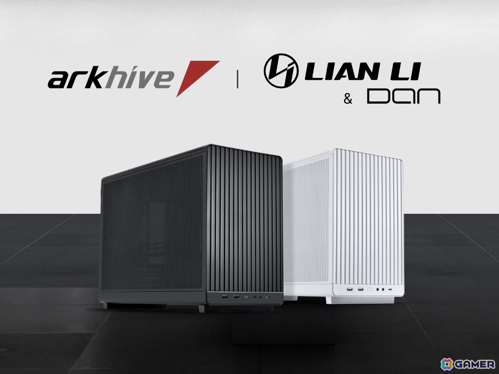 Lian-Li製「A3-mATX」シリーズを標準採用したarkhiveゲーミングPCの受注受付が開始!容量26.3リットルのコンパクトなモデルの画像