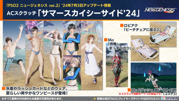 「PSO2 ニュージェネシス」2024年後半～2025年初頭のロードマップや「陰の実力者になりたくて！」「シャングリラ・フロンティア」コラボ情報が公開！の画像11