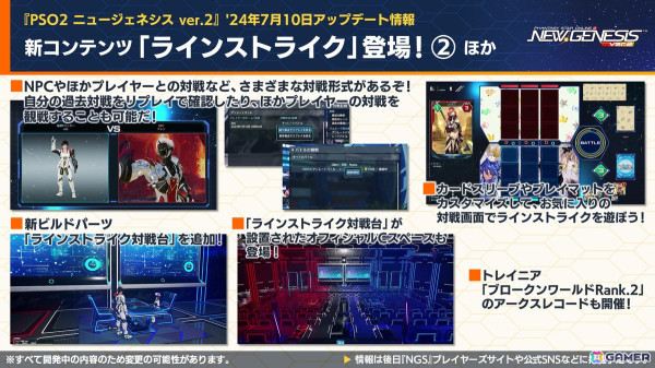 「PSO2 ニュージェネシス」2024年後半～2025年初頭のロードマップや「陰の実力者になりたくて！」「シャングリラ・フロンティア」コラボ情報が公開！の画像13
