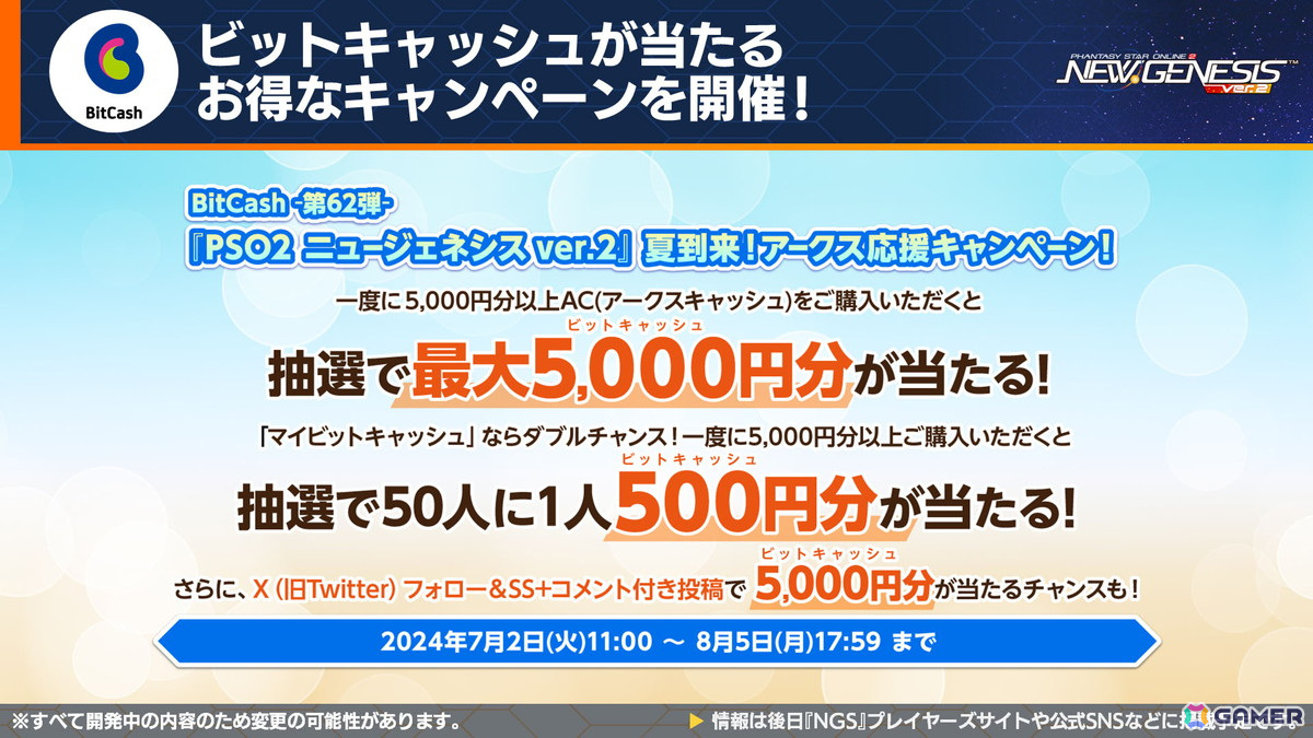 「PSO2 ニュージェネシス」2024年後半～2025年初頭のロードマップや「陰の実力者になりたくて！」「シャングリラ・フロンティア」コラボ情報が公開！の画像