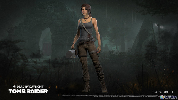 「Dead by Daylight」に「トゥームレイダー」のララが新サバイバーとして参戦!コラボチャプターのPTBをSteamで実施の画像1
