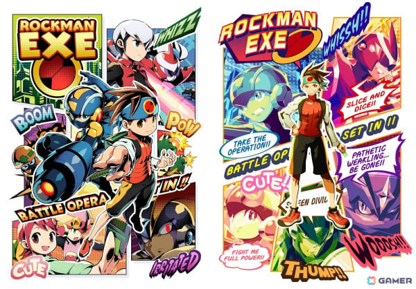 「ロックマンエグゼ」シリーズのアメコミ風グッズが登場！水野佳祐氏の描き下ろしキャンバスアートやPCケースが展開の画像1