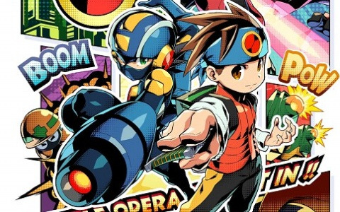 「ロックマンエグゼ」シリーズのアメコミ風グッズが登場！水野佳祐氏の描き下ろしキャンバスアートやPCケースが展開