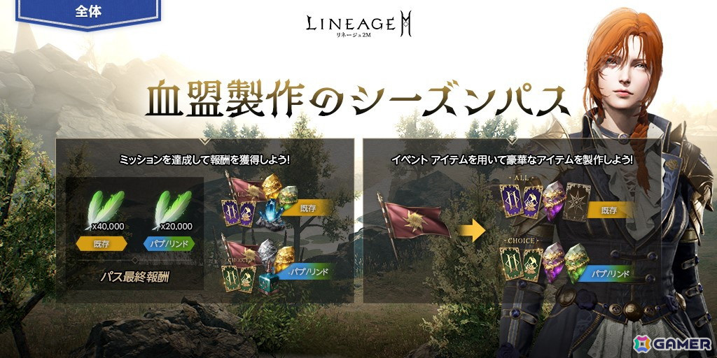 「リネージュ2M」で大型アップデート「極寒の地：ゴダード」が7月10日に実施！領地「ゴダード」や唯一級クラス「ブライト」が実装の画像