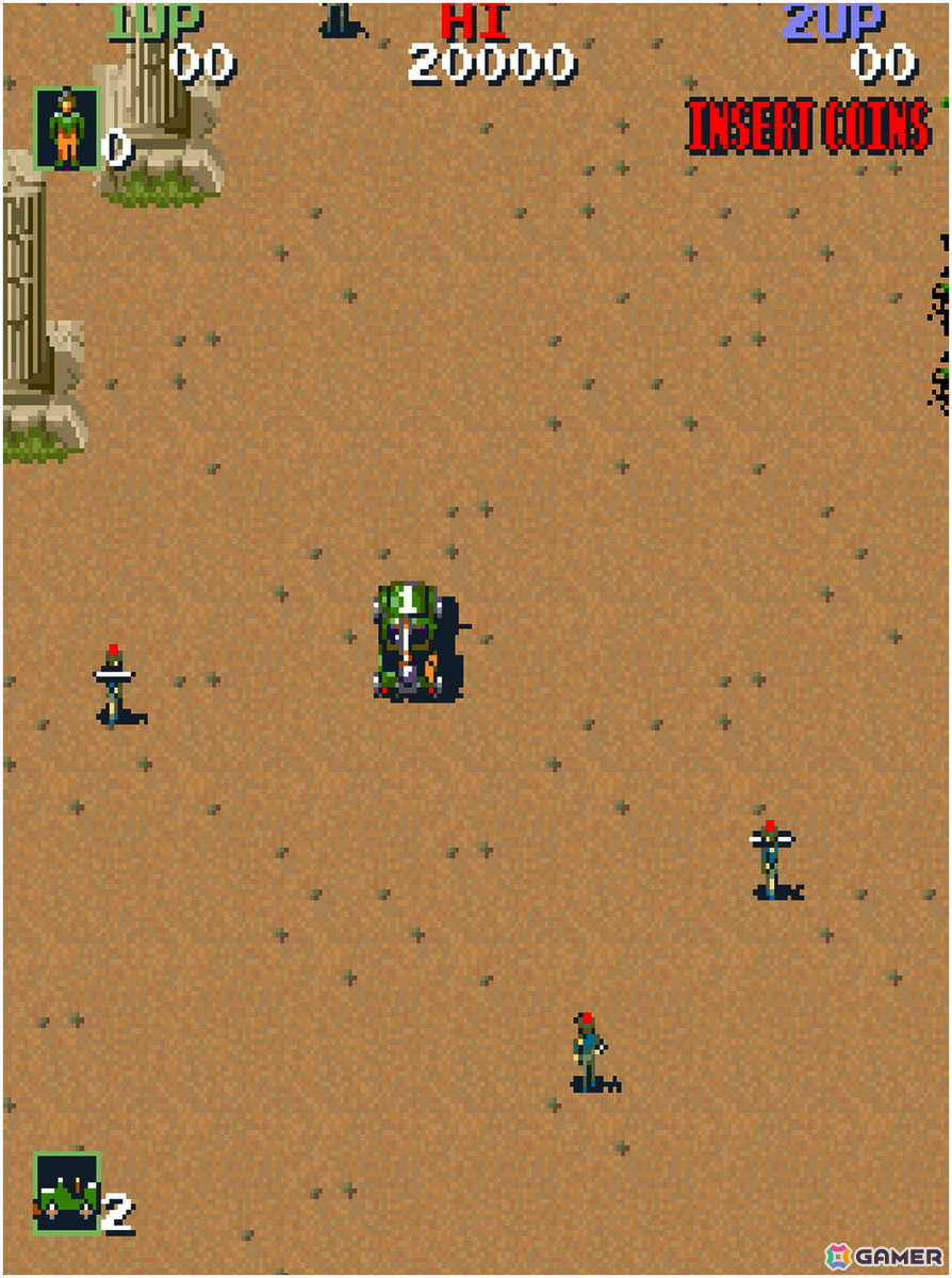 装甲車で敵地に乗り込むアクションゲーム「アーケードアーカイブス 特殊部隊ジャッカル」が6月27日に配信！の画像2