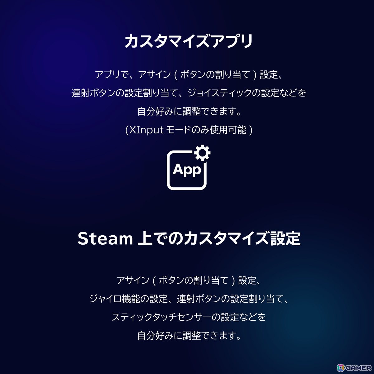 「ワイヤレスホリパッド for Steam」が2024年に発売決定!無線接続やジャイロ、連射機能に対応したSteam公式ライセンスパッドの画像