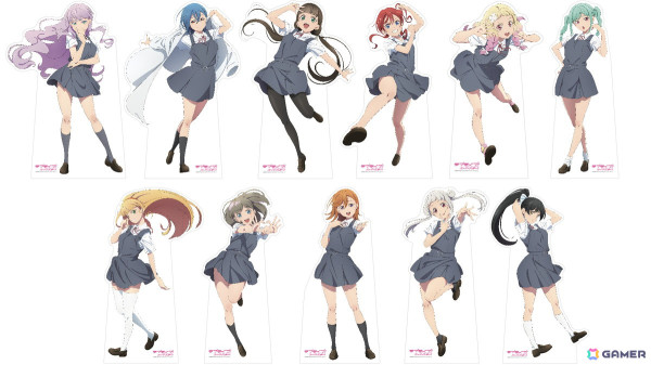 「ラブライブ！スーパースター!!」と浅草かっぱ橋本通り商店街のコラボが7月1日より開催！灯籠や夏制服新イラストを使用した等身大パネルの設置もの画像2
