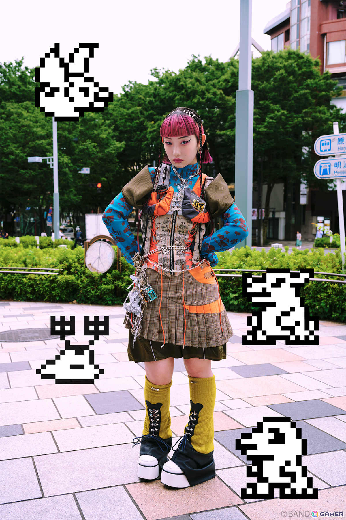 携帯型液晶育成ゲーム「デジタルモンスター」にHYPE DROPとのコラボ