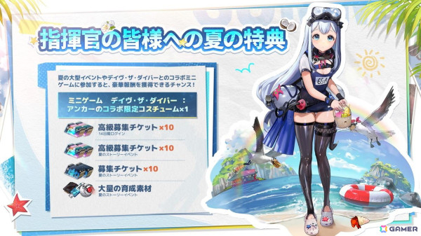 「勝利の女神：NIKKE」サクラやロザンナらが水着で登場！海洋アドベンチャーゲーム「デイヴ・ザ・ダイバー」とのコラボも発表の画像7