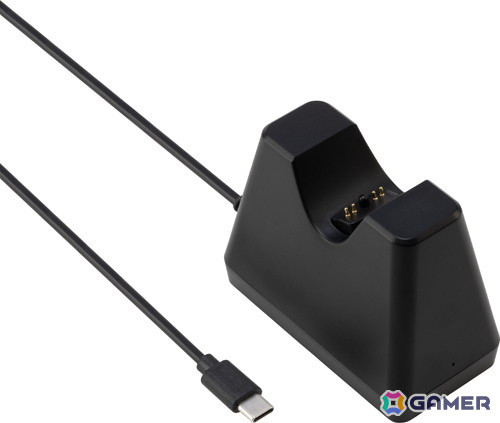 PS5用コントローラーの置くだけ充電スタンドが6月30日に発売!充電状況が一目でわかるLEDライトも搭載の画像