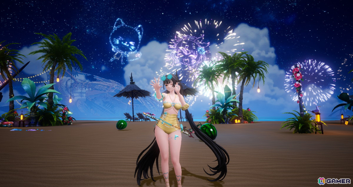 「グランサガ」でシーズナルイベント「星降るビーチフェスティバル」が開催！エリオ古代GW「ヘファイストス」や2024年夏のシーズナルAFも登場の画像