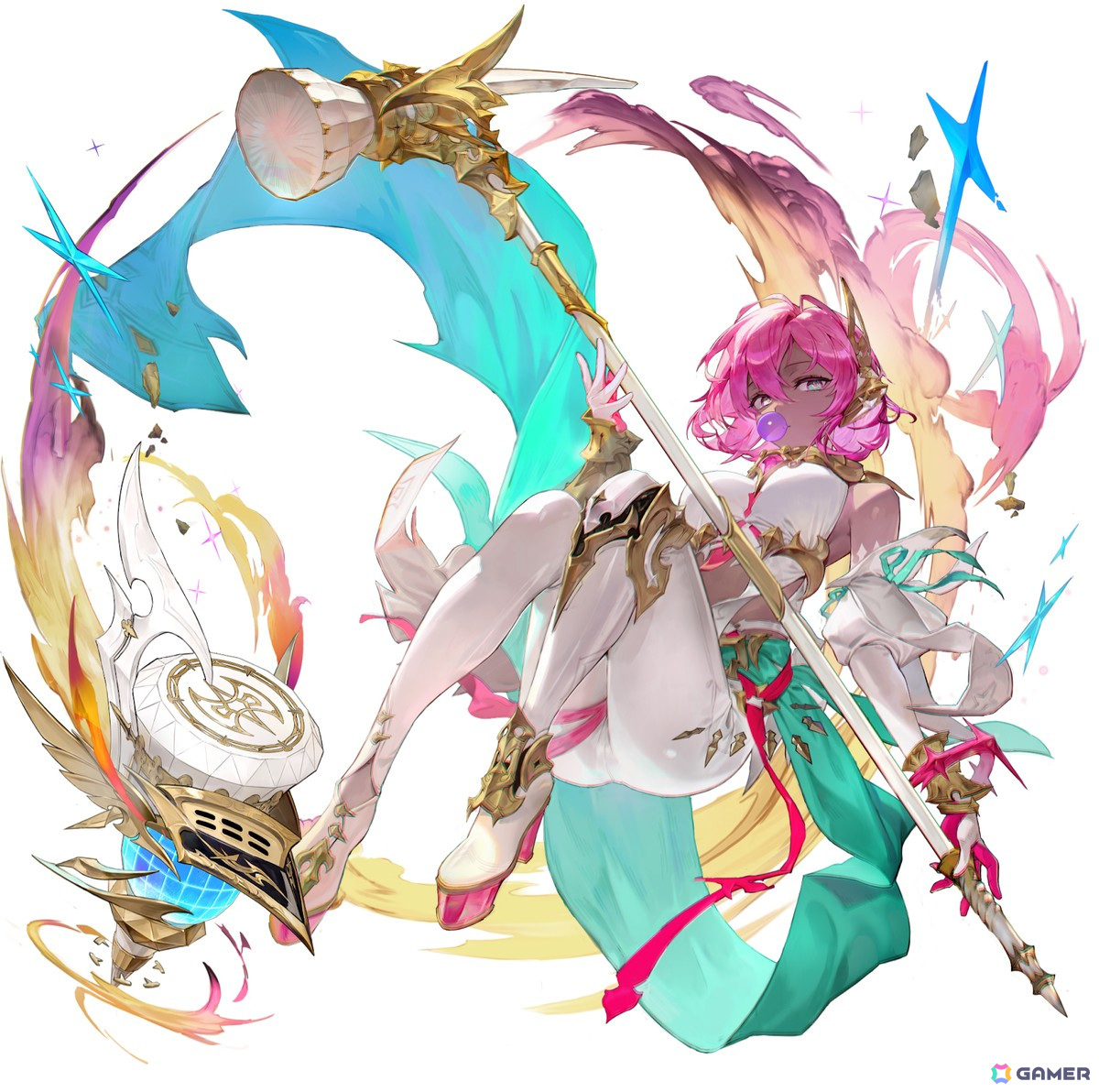 「グランサガ」でシーズナルイベント「星降るビーチフェスティバル」が開催！エリオ古代GW「ヘファイストス」や2024年夏のシーズナルAFも登場の画像