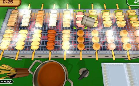 夏にぴったり（？）な焼き鳥作りゲーム「作って！焼き鳥」がSwitchで配信！タレ、塩それぞれの焼き加減を調整し最高記録を目指せ