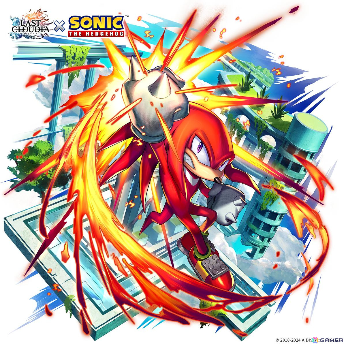 ラスクラ」で「ソニック」コラボ第3弾が開催！ユニット「ナックルズ