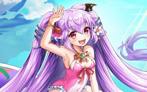 「神姫PROJECT」水着衣装に身を包んだプルートとニャルラトホテプが登場！毎日最高100連無料ガチャが当たるプレゼントルーレットも開催