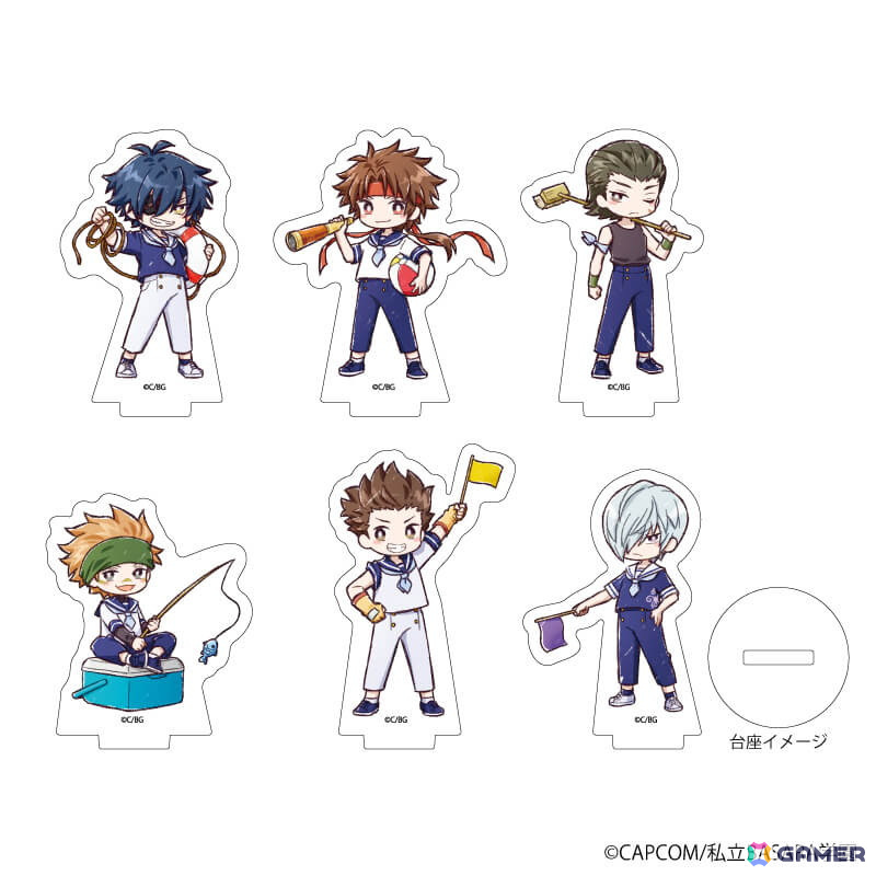 学園BASARA」より“マリン”をテーマにしたグッズが発売決定！缶バッジ