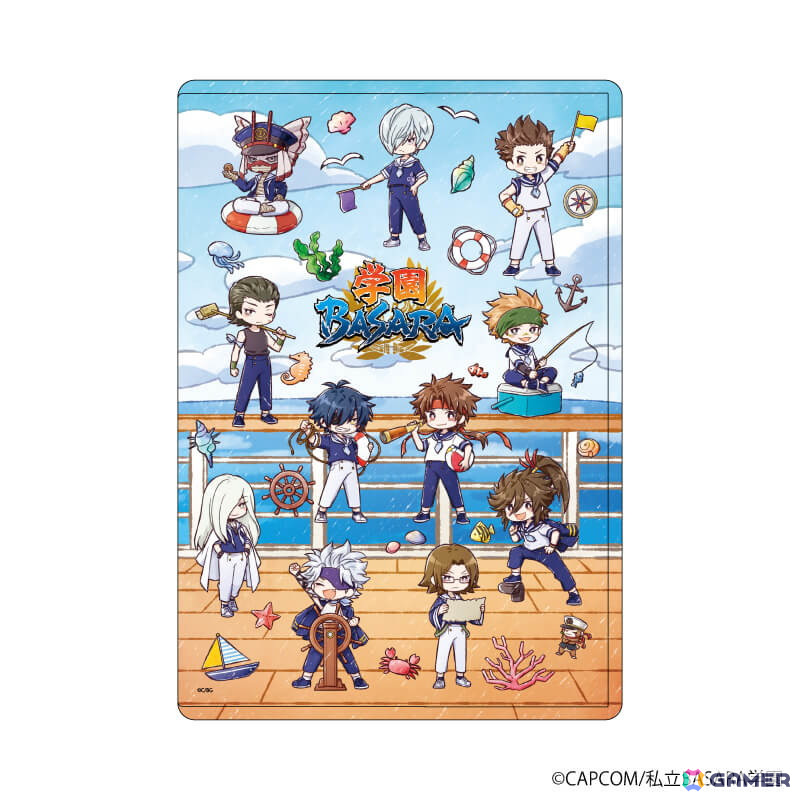 学園BASARA」より“マリン”をテーマにしたグッズが発売決定！缶バッジ