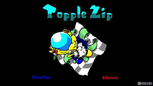 「EGGコンソール トップルジップ PC-8801」がSwitch向けに配信開始！1986年にリリースされたトップビューのアクションゲームの画像1