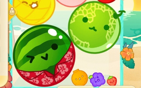 Switch版「スイカゲーム」でパーツを組み合わせて着せ替えを楽しめるスキン追加パックが登場！