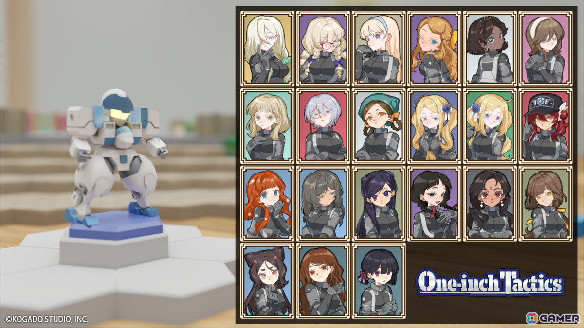 ターン制ストラテジーゲーム「One-inch Tactics」計21名のパイロット情報が公開！Steamで20％OFFセールも実施中の画像
