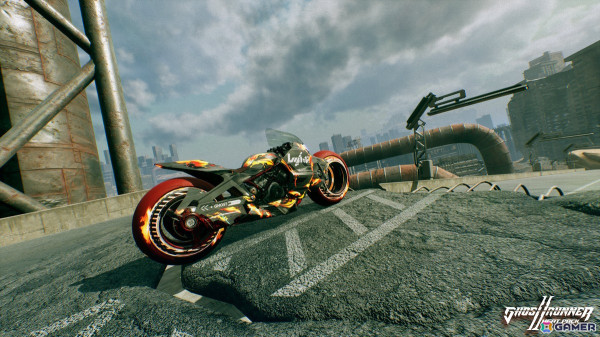 「Ghostrunner 2」第3弾DLC「ヒートパック」が発売！バイクスキン1種とカタナ＆ハンドスキン3種を収録の画像