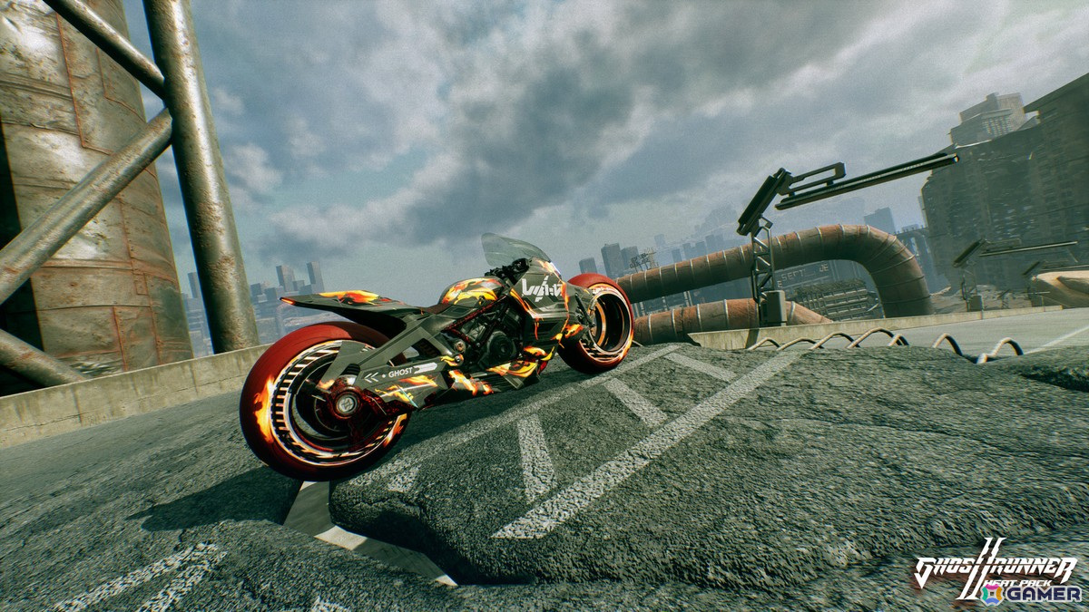 「Ghostrunner 2」第3弾DLC「ヒートパック」が発売！バイクスキン1種とカタナ＆ハンドスキン3種を収録の画像5