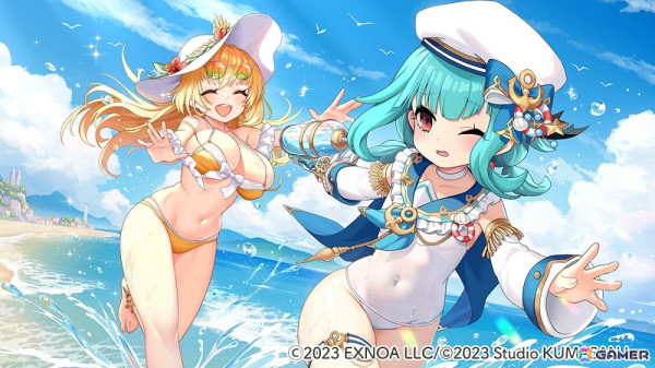 「ガールズクリエイション -少女藝術綺譚-」でイベント「夏に焦がれる砂跡」が開催！水着姿のドナテッロとレンブラントが登場するガチャもの画像2