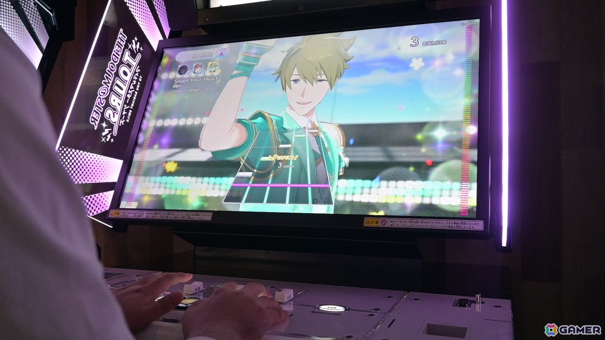 「アイドルマスター TOURS」セカンドロケテストをプレイ！「SideM」のアイドルもついに登場、コントロールパネルやノーツのデザインを大幅にリニューアルの画像