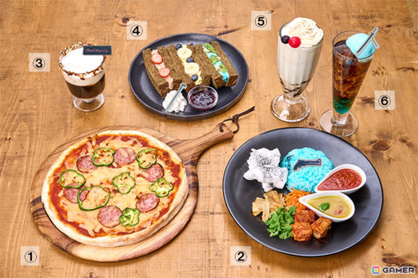「デビル メイ クライ」シリーズとカプコンカフェ池袋店＆梅田店のコラボに登場する「ダンテのペパロニピザ」など限定メニューが公開！の画像1