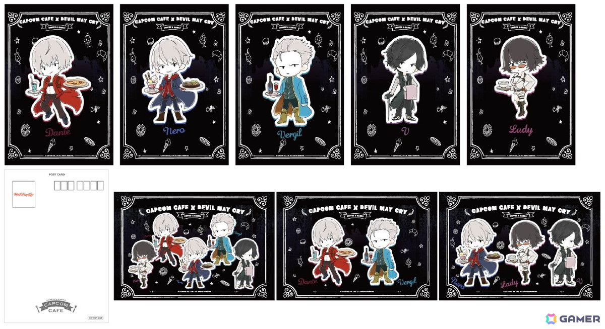 デビル メイ クライ」シリーズとカプコンカフェ池袋店＆梅田店のコラボ