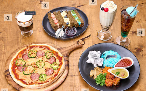 「デビル メイ クライ」シリーズとカプコンカフェ池袋店＆梅田店のコラボに登場する「ダンテのペパロニピザ」など限定メニューが公開！