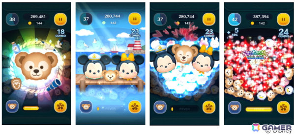 「LINE：ディズニー ツムツム」にダッフィーやジェラトーニらダッフィー＆フレンズのツムが登場！の画像3