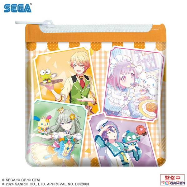 「プロセカ」サンリオキャラクターズコラボの新作カプセルトイ第二弾としてビニールポーチが登場!の画像